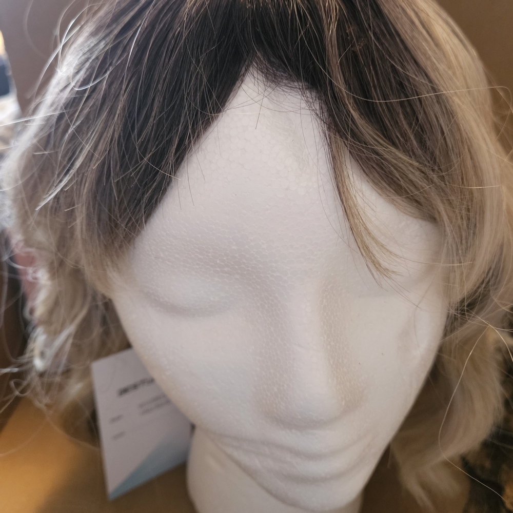 Bestung Elegant Two-Tone Brown and Blonde Wig, New In Pack